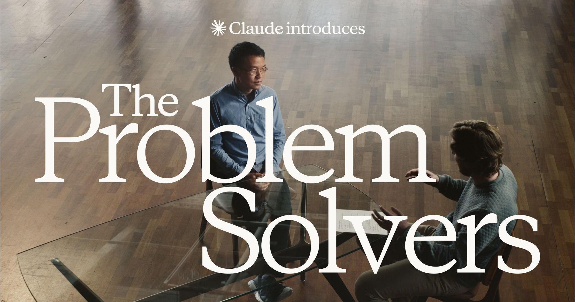 Problem Solvers landing page
