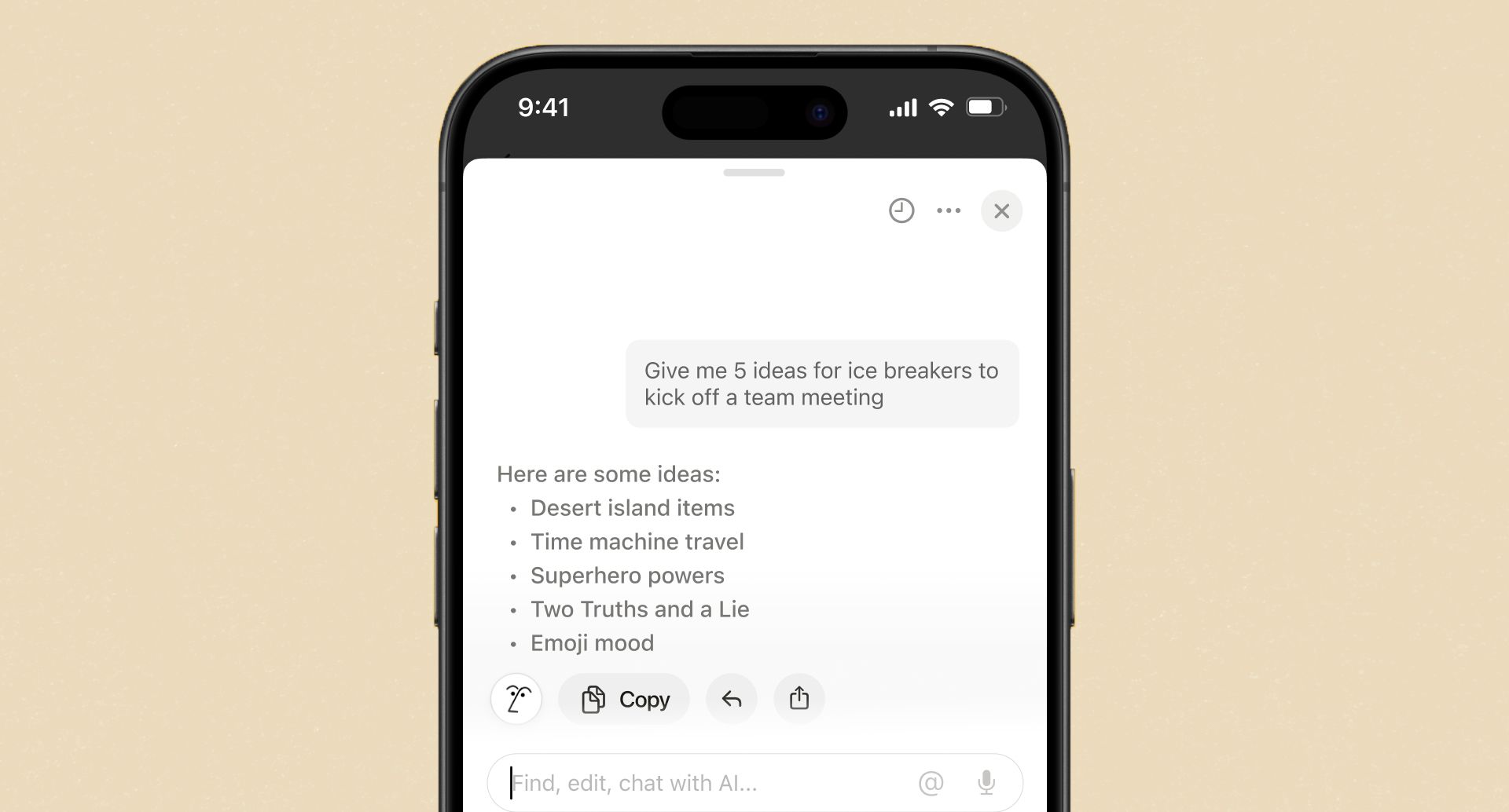 Notion Produkt-Screenshot